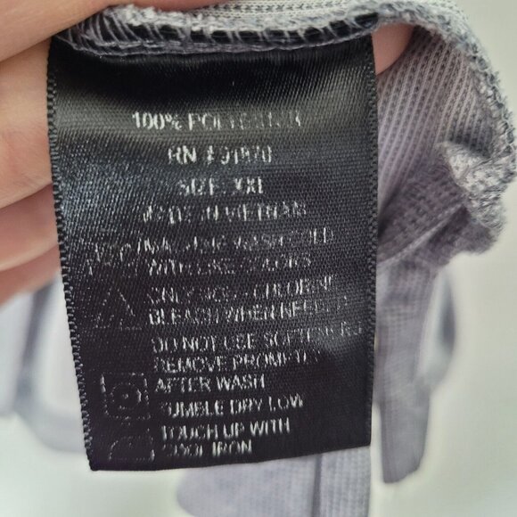 Bolle Golf Polo Mens 2XL/XXL Grey Colorblock Tennis Active Performance - Picture 5 of 11